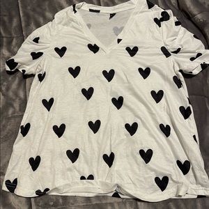 SHEIN maternity heart shirt size medium